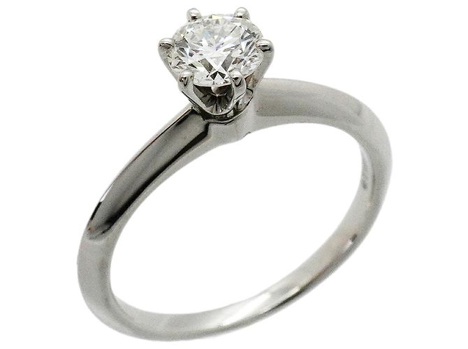 Autre Marque Tiffany & Co. Platin-Solitärring