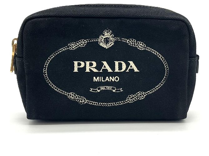 Pochette Prada Canapa en Black