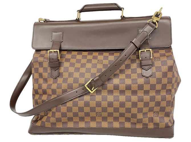 Bolso Boston Louis Vuitton en Ebene