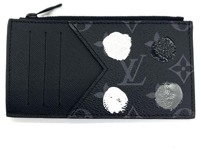 Tarjetero y monedero Louis Vuitton Monogram Eclipse