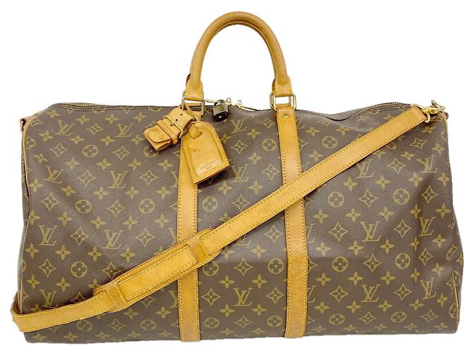 Louis Vuitton Boston Monogram Keepall Bandoulière 55