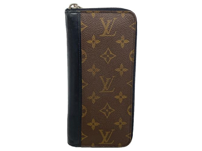 Louis Vuitton Monogram Macassar Zippy Wallet