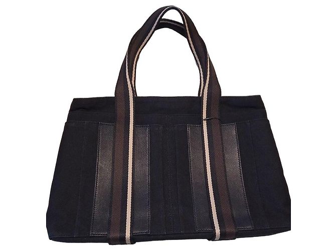 Hermès Troca Medium Canvas Shopper Tasche
