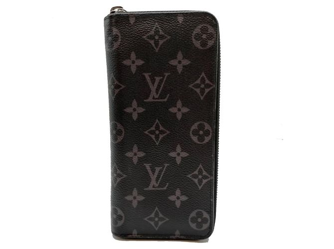 Portafoglio Zippy Louis Vuitton Monogram Eclipse