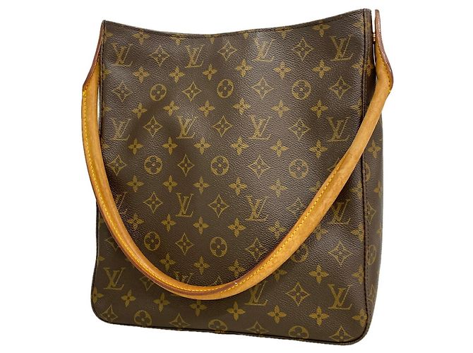 Bolsa de Ombro Louis Vuitton Monogram Looping GM