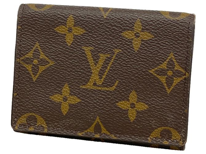 Louis Vuitton Brown Card Case
