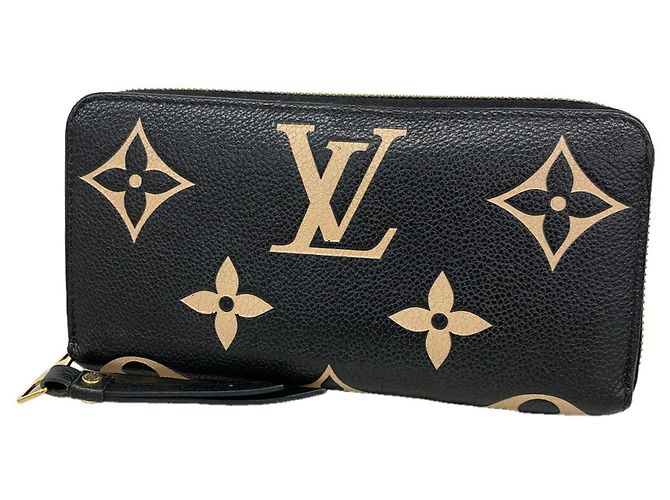 Portafoglio Zippy Louis Vuitton Monogram Empreinte Bicolor
