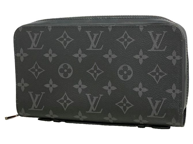 Portafoglio Long Zippy XL Louis Vuitton Monogram Eclipse