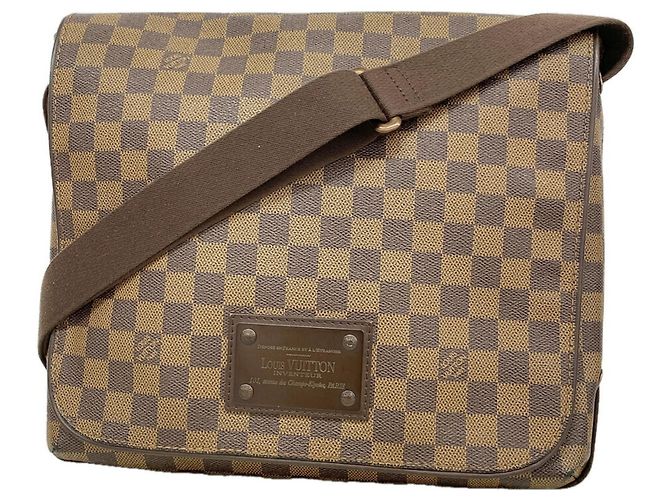 Borsa a tracolla Louis Vuitton Damier Brooklyn MM