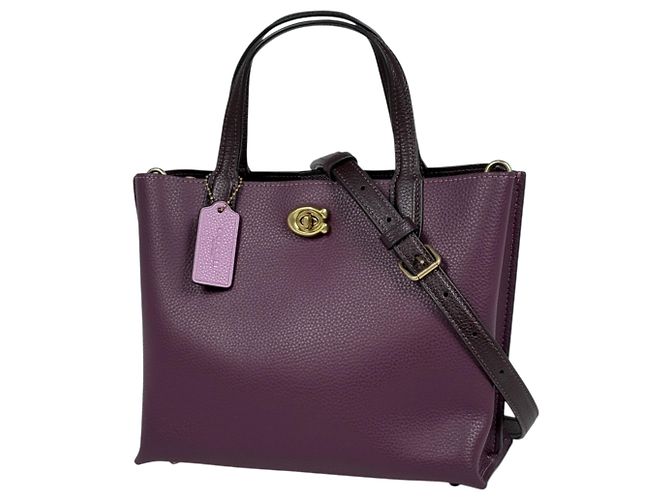 Coach Willow Tote 24 2-Way Lederhandtasche