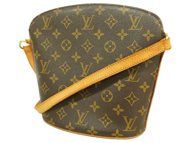 Borsa a tracolla Louis Vuitton Monogram Druot