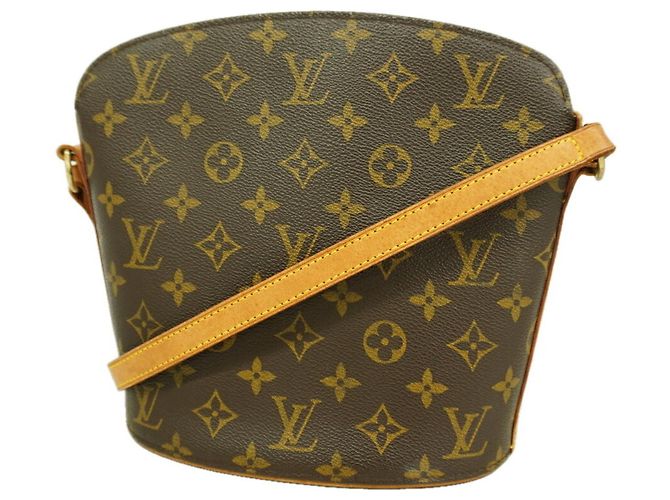 Borsa a tracolla Louis Vuitton Monogram Druot
