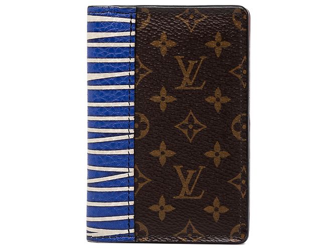 Louis Vuitton Brown Monogram Patchwork Pocket Organizer