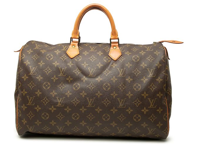 Louis Vuitton Brown Monogram Speedy 40