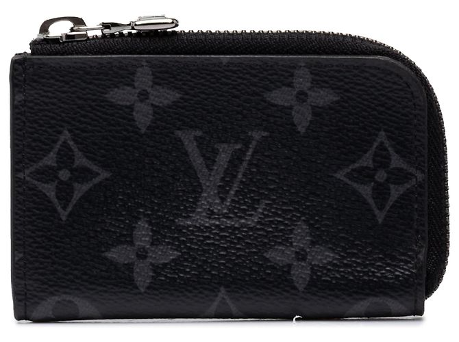 Monedero Zippy Louis Vuitton Monogram Eclipse Negro