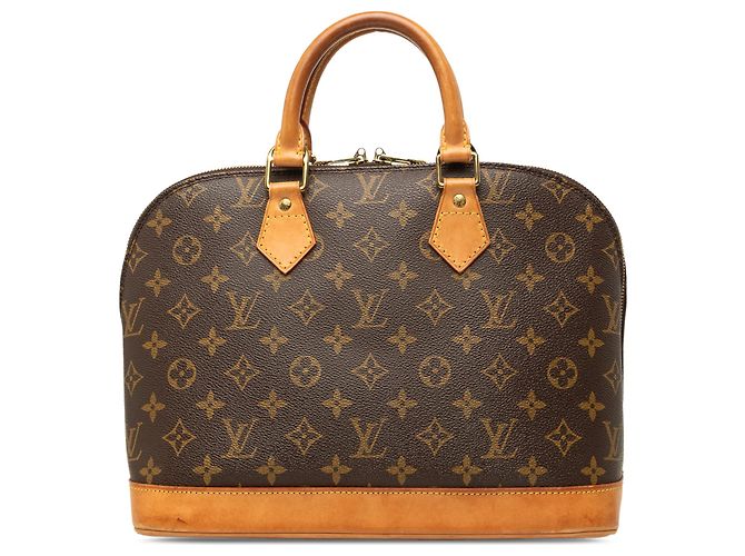 Louis Vuitton Brown Monogram Alma PM