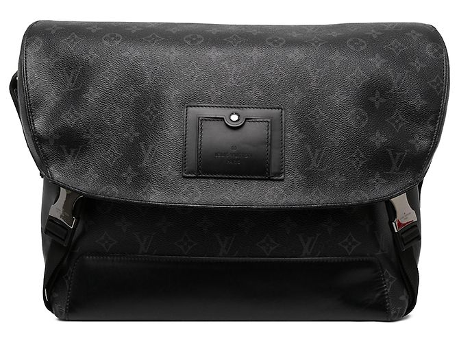Louis Vuitton Black Monogram Eclipse Voyager MM