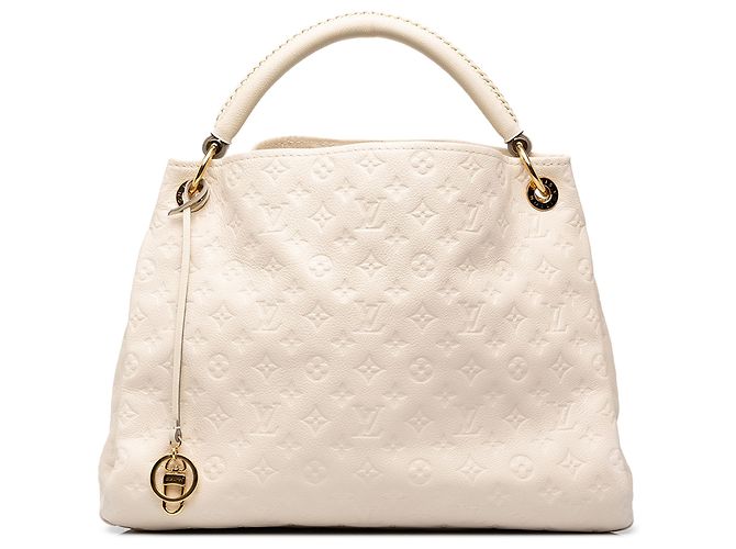 Louis Vuitton White Monogram Empreinte Artsy MM