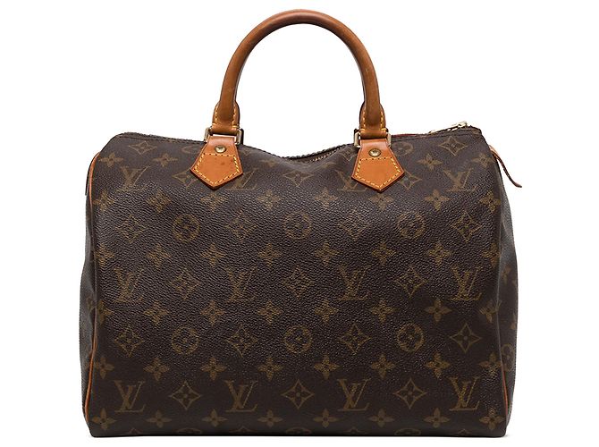Louis Vuitton Brown Monogram Speedy 30