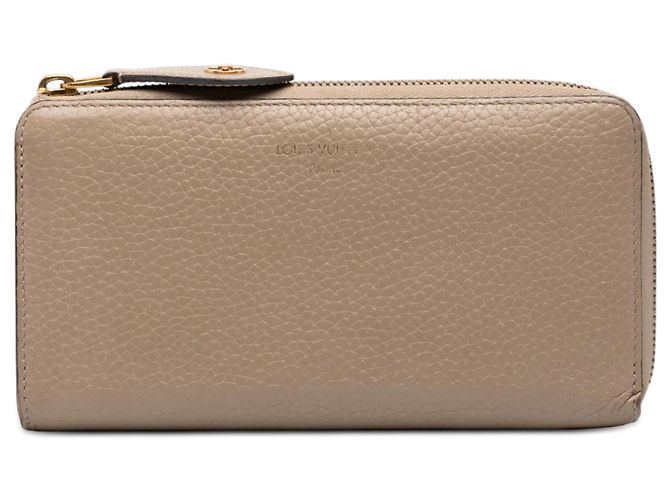 Cartera Zippy Louis Vuitton Beige Taurillon Comete