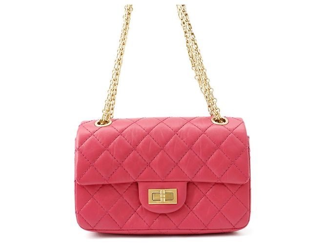 Bolsa de Ombro Chanel Chain Matelassé 2.55 Mini