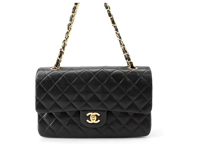 Borsa a tracolla Chanel Black Chain