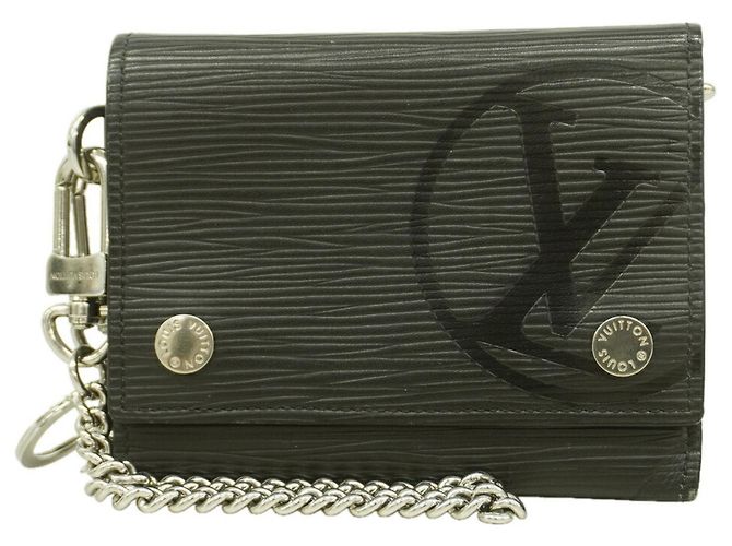 Louis Vuitton Noir Tri-fold Wallet