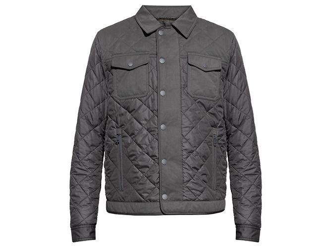 Dolce & Gabbana quilted jacket grey