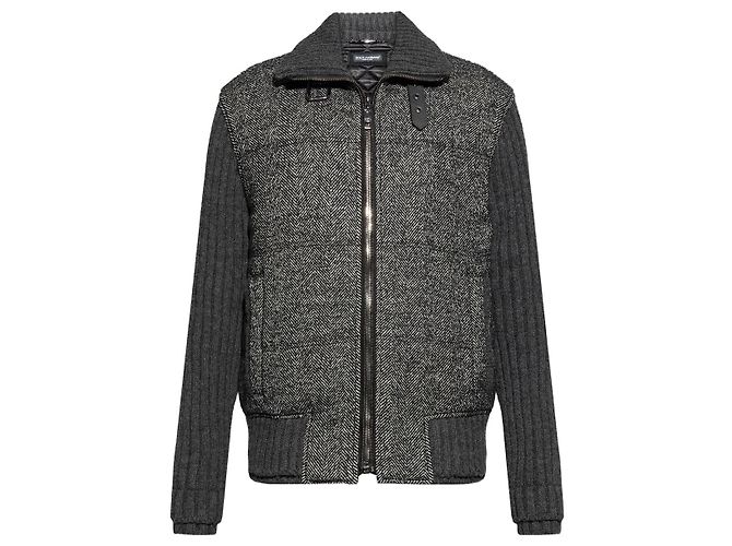 Dolce & Gabbana Jacket with a herringbone pattern