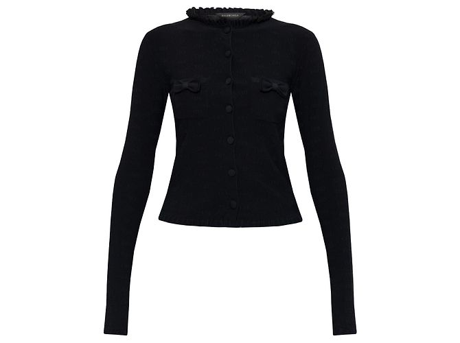 Balenciaga Cardigan mit Taschen