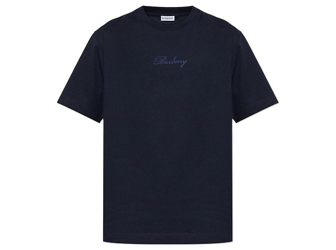 Camiseta Ryan Burberry azul de algodón