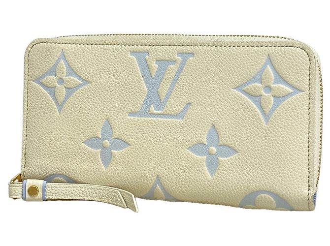 Louis Vuitton Monogram Empreinte Bicolor Zippy Wallet