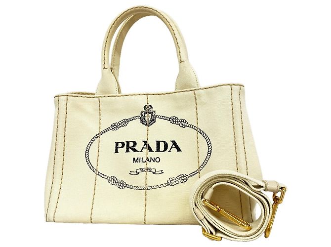 Tote Sac cabas Prada Canapa Canvas