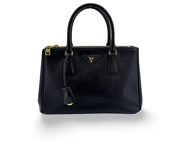 Prada Galleria Double Zip Saffiano Leather Mini