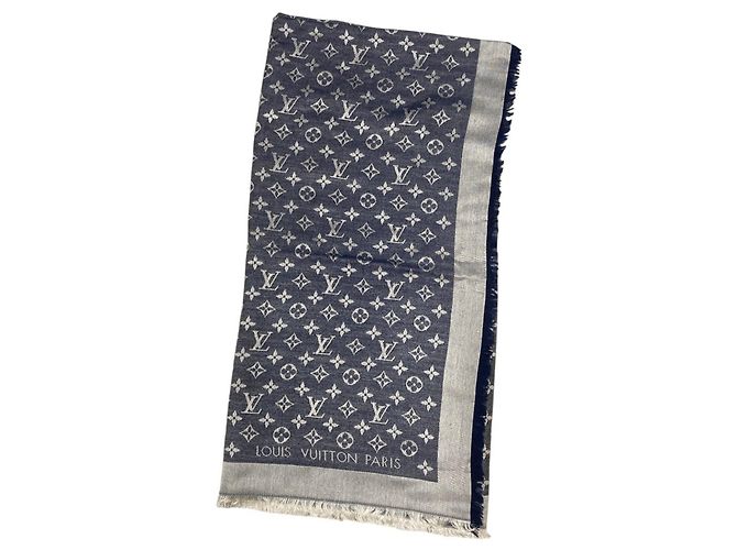 Sciarpa Louis Vuitton Monogram Denim