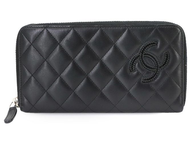 Chanel Simply CC Coco Mark Long Wallet