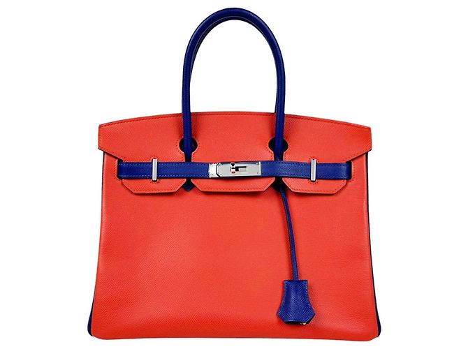 Hermès Borsa Hermes Birkin 30 Bicolor