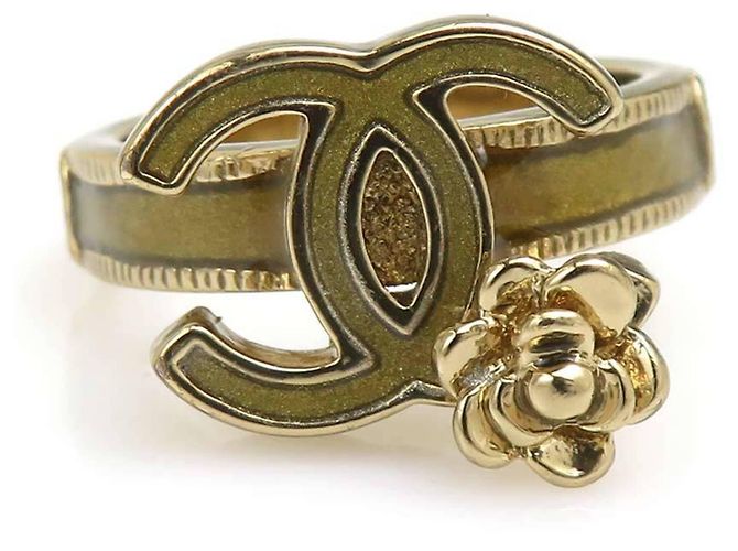 Chanel Gold Band Ring