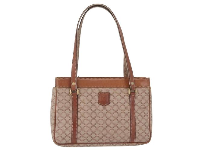 Céline Tote em canvas bege