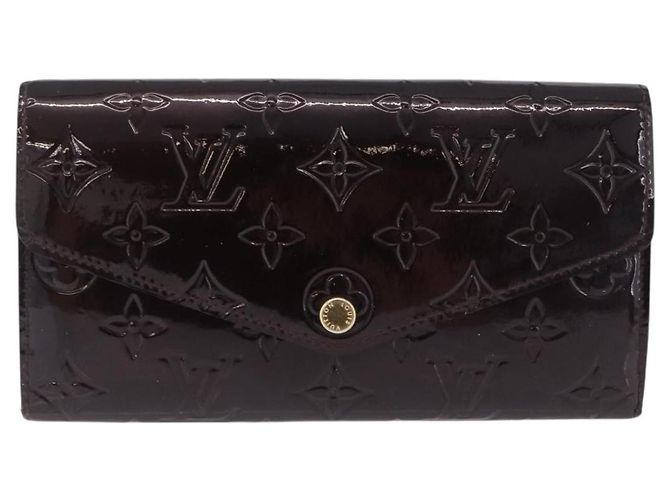 Louis Vuitton Sarah Wallet NM Monogram Vernis
