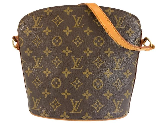 Bolsa de Ombro Louis Vuitton Monogram Druot