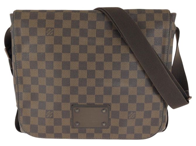 Borsa a spalla Louis Vuitton Damier Brooklyn MM