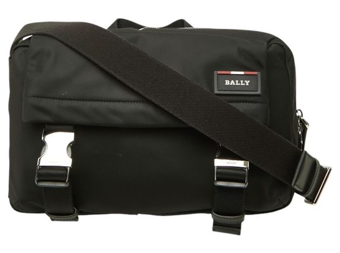 Borsa a tracolla Bally in nylon nero