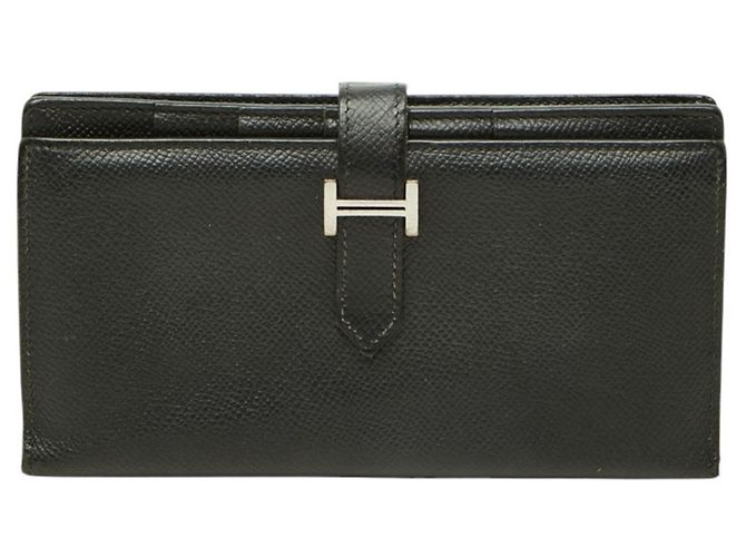 Béarn Hermès Hermes Bearn Soufflé Bi-fold Long Wallet