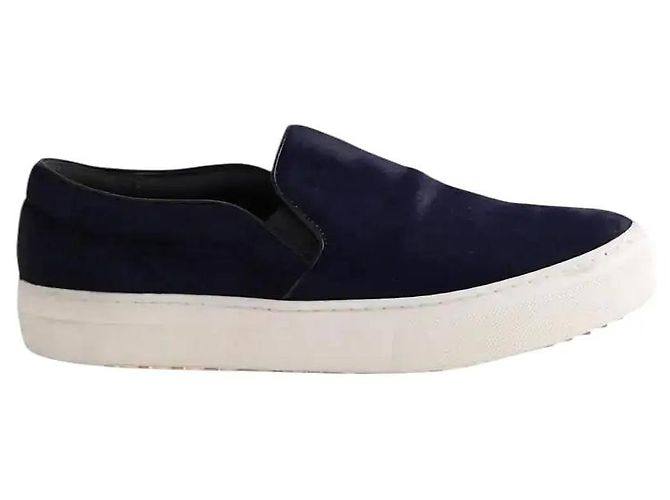 Céline Rosa-marineblaue Sneaker