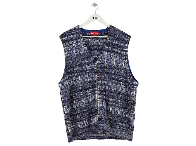 Supreme Weste Lila Baumwolle L