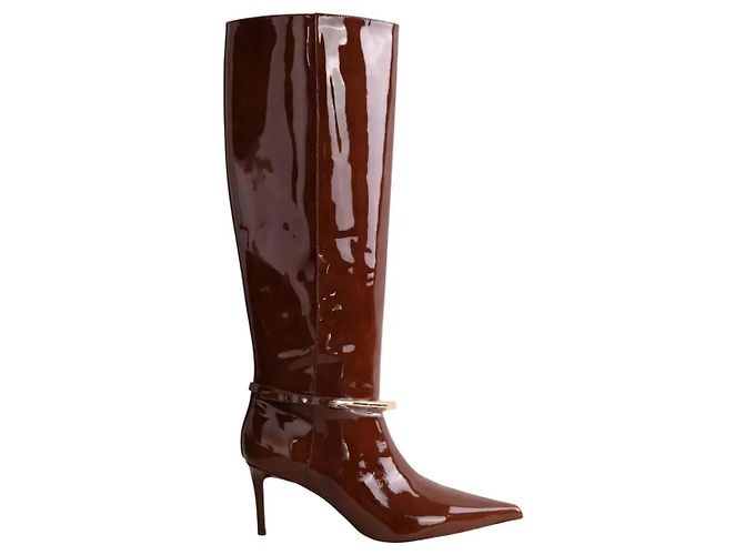 Retrofête Lederstiefel Braun