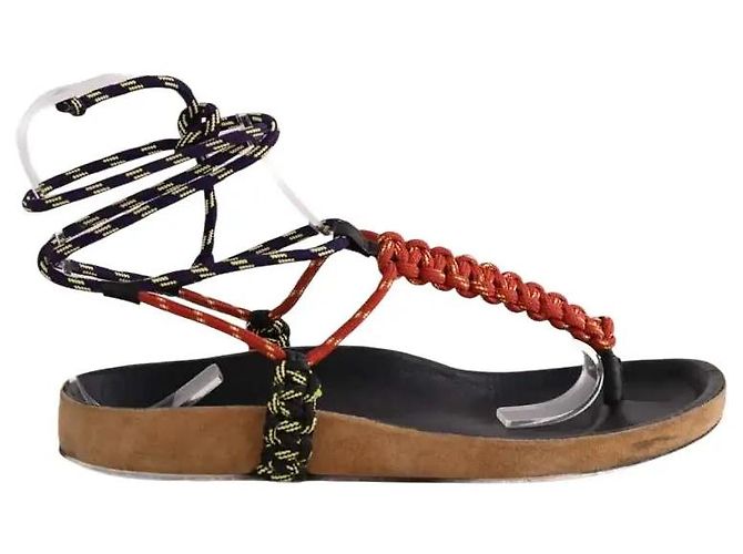 Isabel Marant Black Leather Mules