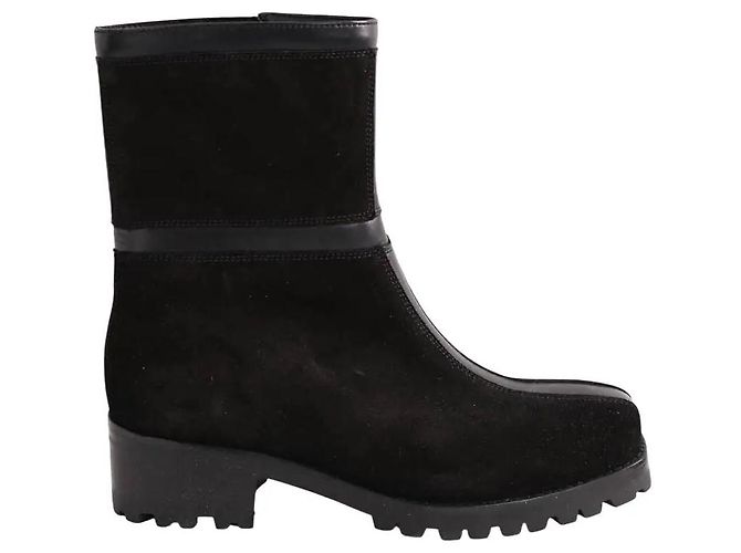 Botas de cuero negras Free Lance