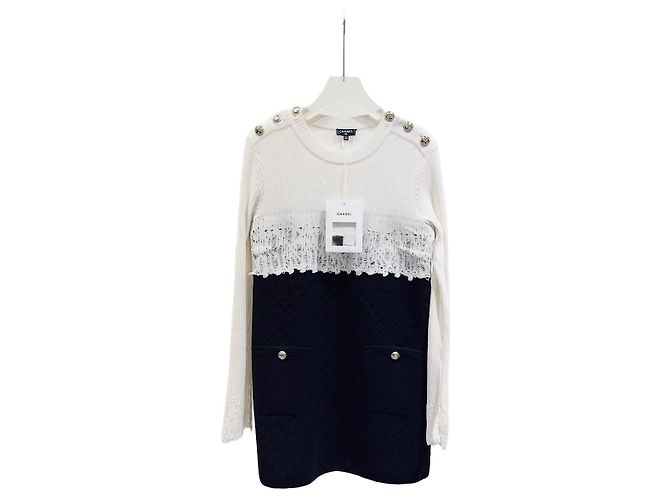 Chanel Kleid aus Wolle Größe 34